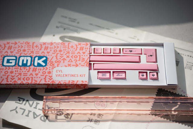 GMK CYL Valentines kit 键帽图片