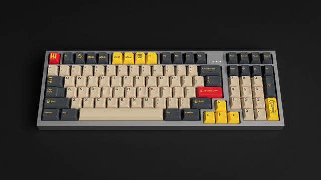 GMK Mudbeam 泥梁 键帽图片