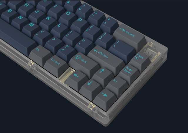 GMK Calm Depths 深海 键帽图片