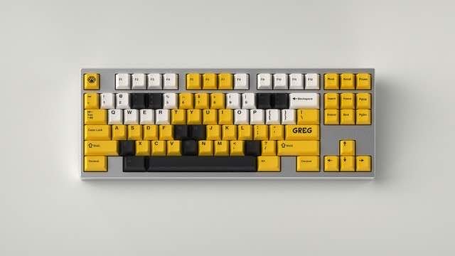 GMK Gregory 狗勾 键帽图片