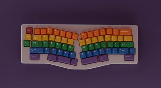 GMK Pride 键帽图片