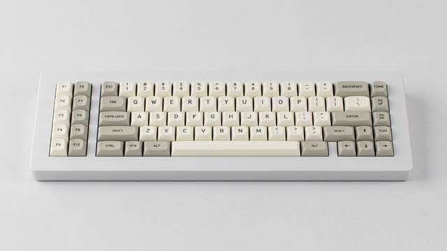 GMK MTNU Beige 键帽图片