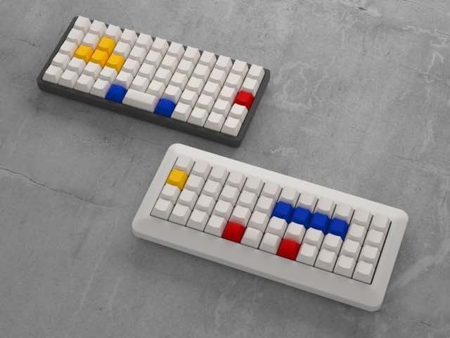 GMK Mondrian 键帽图片