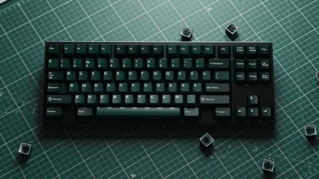 GMK Taiga 针叶林 键帽图片