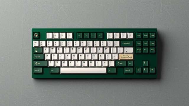GMK British Racing Green R2 键帽图片