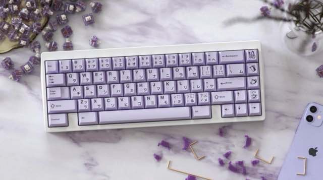 GMK Lavender 键帽图片