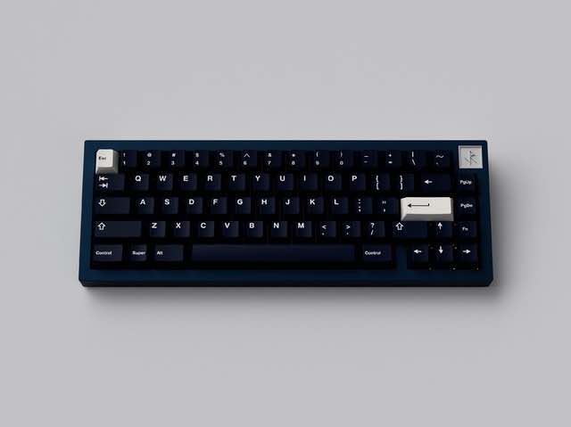 GMK Deep Navy 深蓝 键帽图片