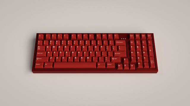 GMK Classic Red 键帽图片