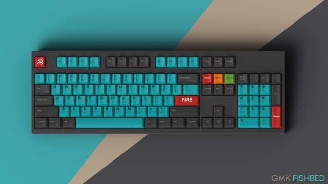 GMK Fishbed 键帽图片