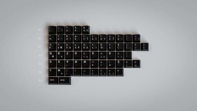 GMK WoBBoW NORDEUK Add-On 键帽图片