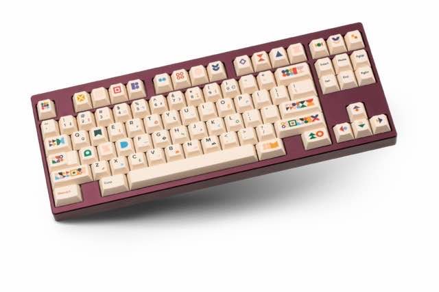 GMK CYL Abstract 键帽图片