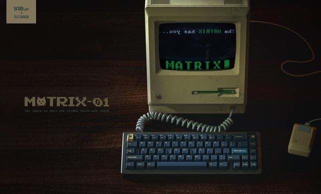 GMK Matrix-01 键帽图片