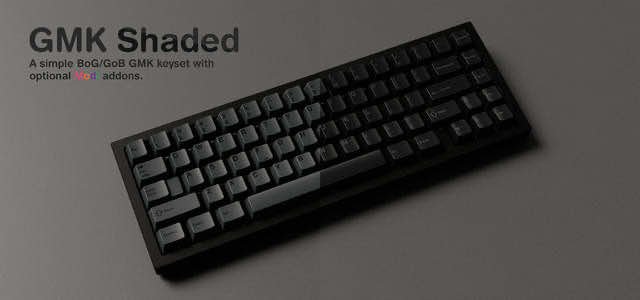 GMK CYL Shaded 键帽图片