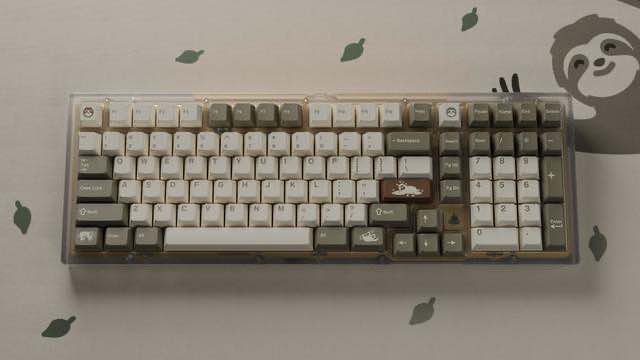 GMK Sloth 树懒 键帽图片