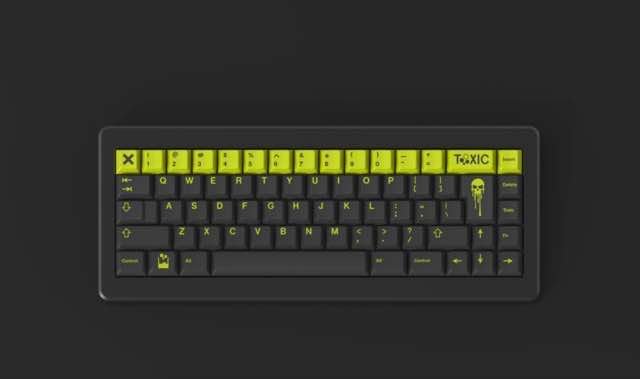 GMK Toxic 毒药 键帽图片