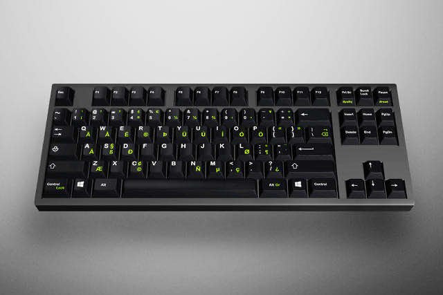 GMK GP黑二色 键帽图片