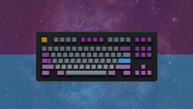GMK Deep Space 深空 键帽图片