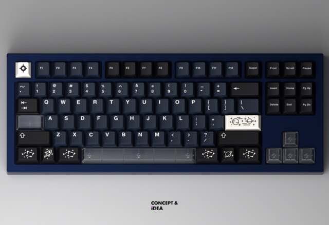 GMK Galaxy 银河 键帽图片