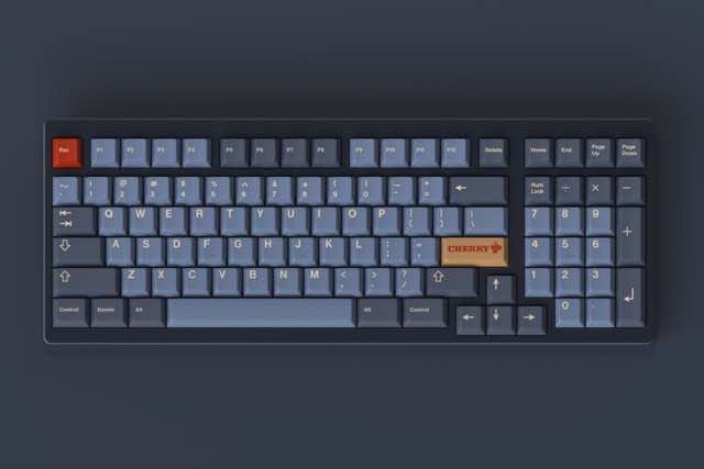 GMK Denim 丹宁 键帽图片