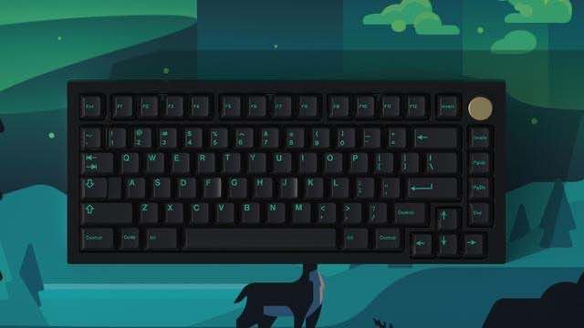 GMK Aurora Polaris 键帽图片