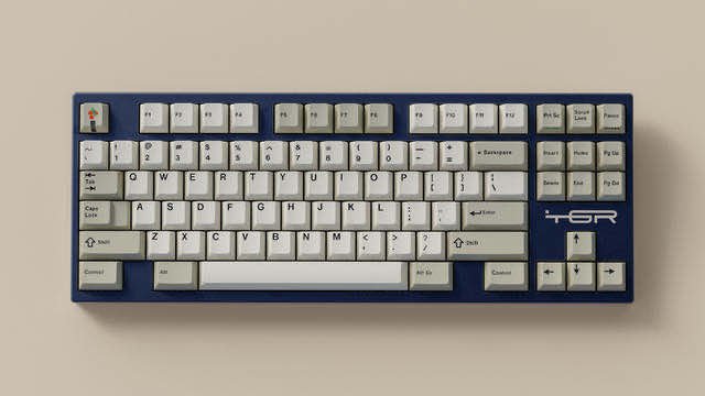 GMK Classic Beige 经典复古白 键帽图片