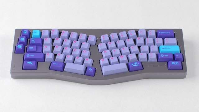 GMK CYL Vaporwave 蒸汽波 R2 键帽图片