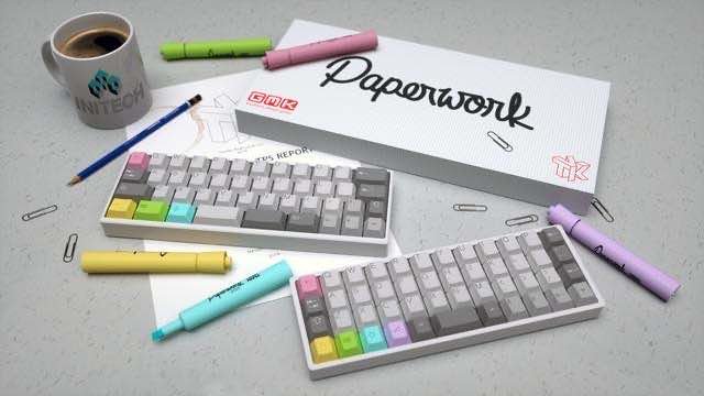 GMK Paperwork 键帽图片
