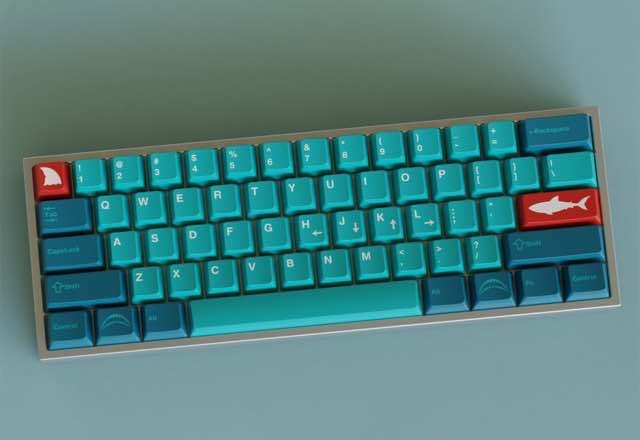 GMK Shark Bait 鲨鱼饵 键帽图片