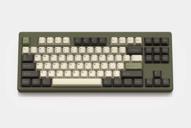 GMK Olive 橄榄 键帽图片