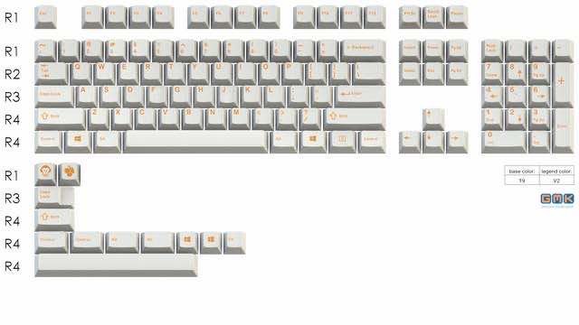 GMK Monkey 猴年 键帽图片