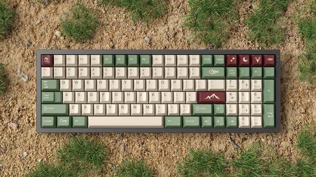 GMK Camping 野营 R1 键帽图片