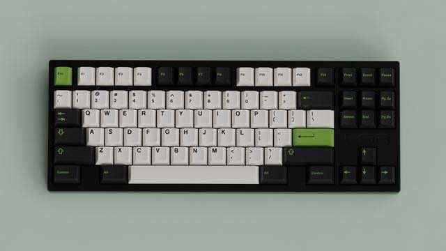 GMK Panda 键帽图片