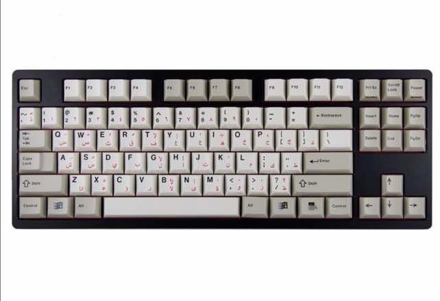 GMK CLASSIC RETRO ARABIC 键帽图片
