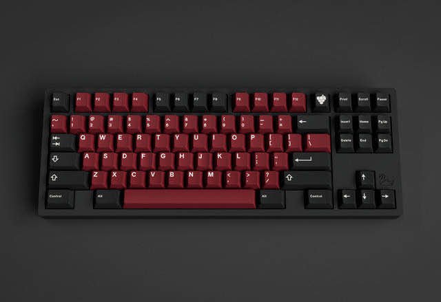 GMK Burgundy R3 键帽图片