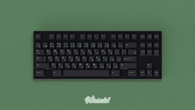 GMK Wasabi 山葵 V1 键帽图片