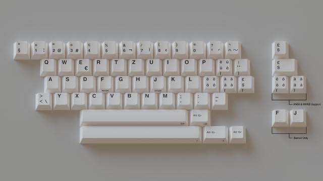GMK Swiss Addon 键帽图片