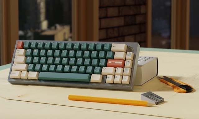 GMK Marmoreal 大理石 键帽图片