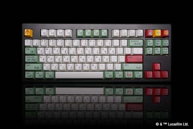 GMK Star Wars Boba Fett 星球大战 键帽图片