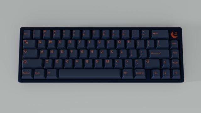 GMK Sunset Surfing 键帽图片