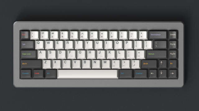 GMK Oblivion 码农 V1 键帽图片