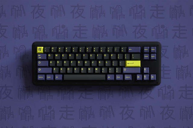 GMK Night Runner 夜行者 R2 键帽图片