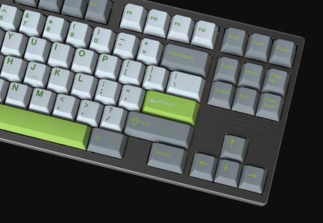 GMK Lime 青柠 R1 键帽图片