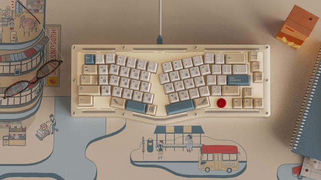 GMK Soyamilk 豆奶 键帽图片