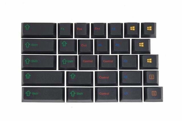 GMK RGBYOD Modifiers 键帽图片