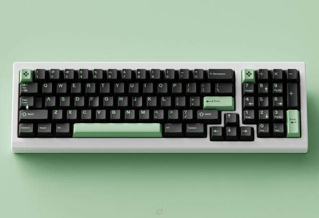 GMK Wasabi 山葵 V2 键帽图片