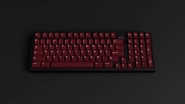 GMK Perestroika 改革红俄文 键帽图片