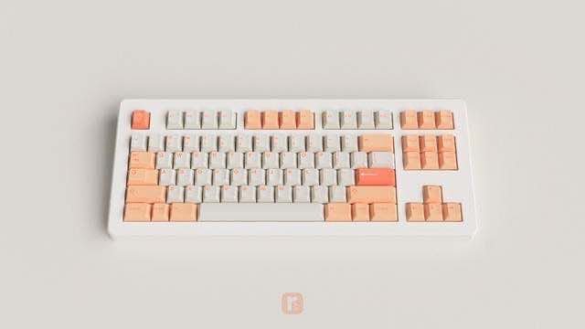 GMK Peach n Cream 键帽图片