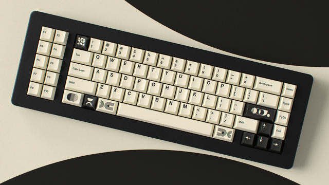 GMK CYL Créme 键帽图片