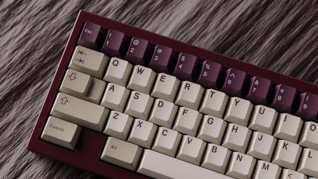 GMK CYL Violet Alert 键帽图片