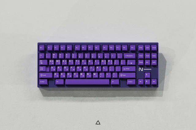 GMK Purple Night 紫夜 键帽图片